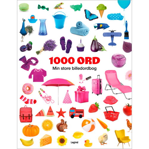 1000 ord - Min store billedordbog - Indbundet