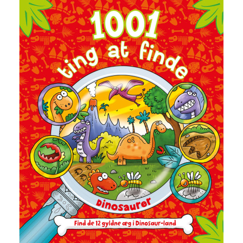 1001 ting at finde: Dinosaurer - Indbundet