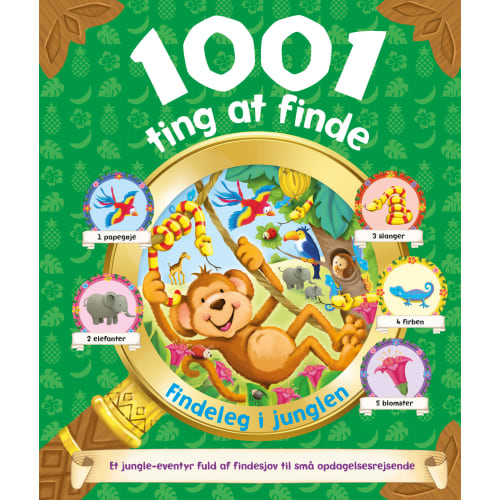 1001 ting at fing Findeleg i junglen  Indbundet