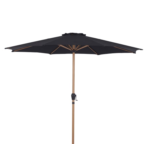 Arezzo parasol med krank - Sort/natur