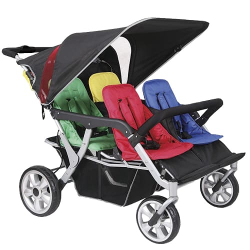 Babytrold institutionsklapvogn - Trille Duo S4