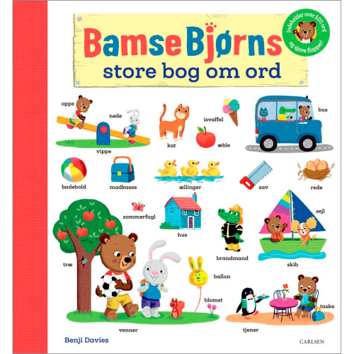 Billede af Bamse Bjørns store bog om ord - Papbog hos Coop.dk