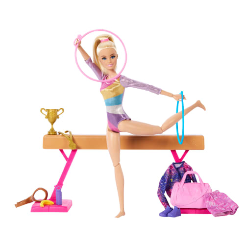 Billede af Barbie modedukke - Gymnastik