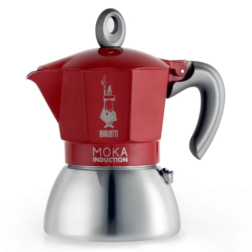 Bialetti espressokande - Moka Induction edition 2.0 - Rød