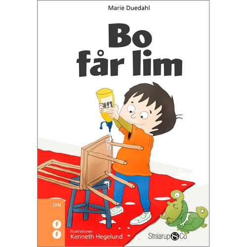 Billede af Bo får lim - Lyn - Hardback