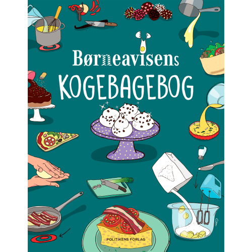 Børneavisens kogebagebog - Indbundet