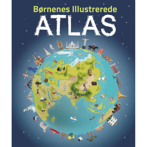 Børnenes illustrerede atlas - Indbundet