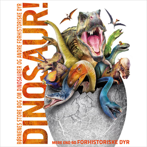Børnenes store bog om dinosaur - Indbundet