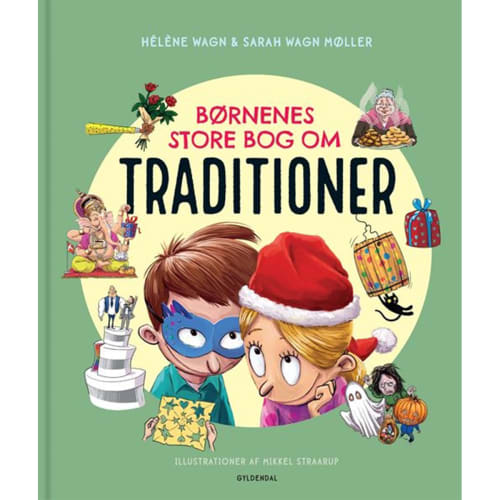 Børnenes store bog om traditioner  Indbundet