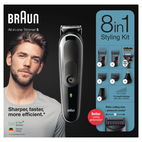Braun hår- og skægtrimmer - MGK5360