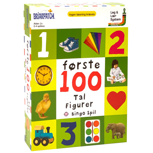 Briarpatch bingospil - Mine første 100 tal og figurer