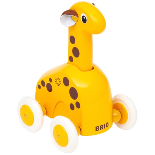 Billede af BRIO aktivitetslegetøj - Push & Go Giraf