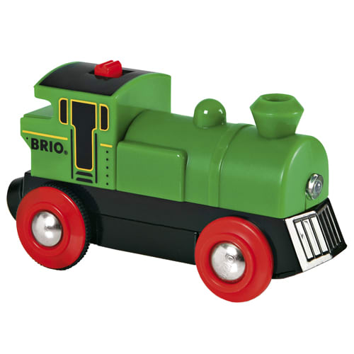 Køb BRIO batteridrevet lokomotiv – Grøn