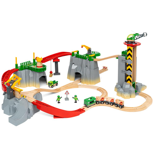 BRIO Cargo Mountain sæt - World