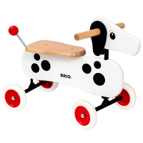 BRIO Gravhund - Ride on - Hvid