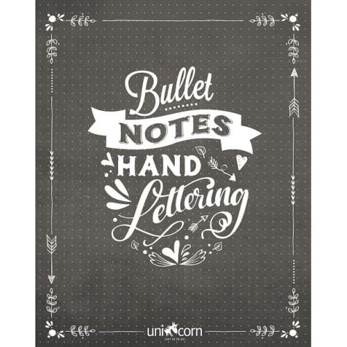 Billede af Bullet Notes Hand Lettering - Paperback