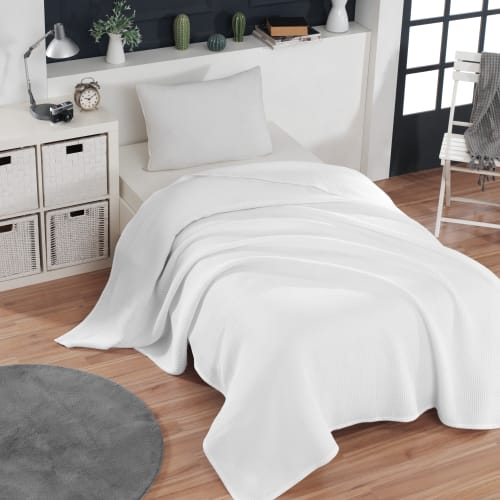 BySkagen sengetæppe - Waffel - Hvid