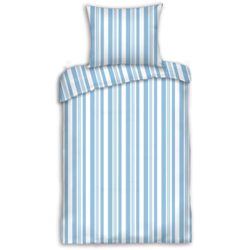BySkagen sengetøj - Classico Østersø - Lyseblå/hvid