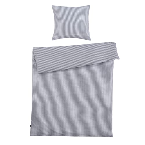 BySkagen sengetøj - Mille - Marineblå/hvid