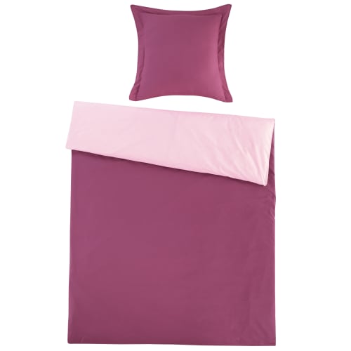 BySkagen sengetøj - Sif - Mørk rosa/lys rosa