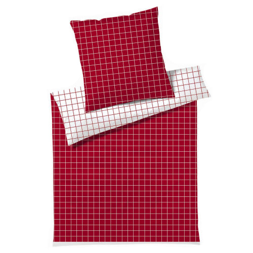 BySkagen sengetøj – Victoria – Rød/hvid