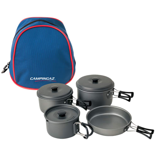 Campingaz gryde- og pandesæt - Trekking Kit - 8 dele