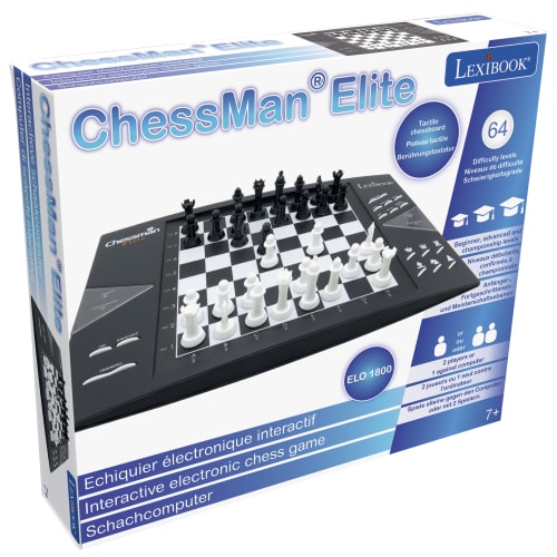 Se ChessMan Elite elektronisk skakspil hos Coop.dk