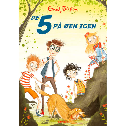 De 5 på øen igen - De 5 bind 6 - Hæftet