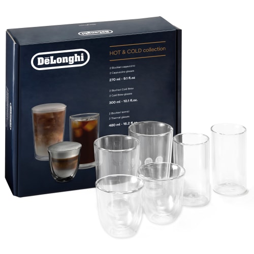 De'Longhi termoglas - Hot & Cold Collection - 6 stk.