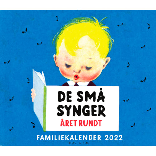 De små synger året rundt - Familiekalender 2022 - Hæftet