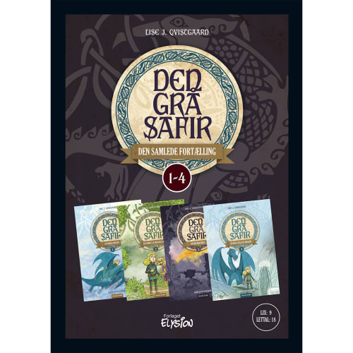 Den Grå Safir Samlebind  Hardback