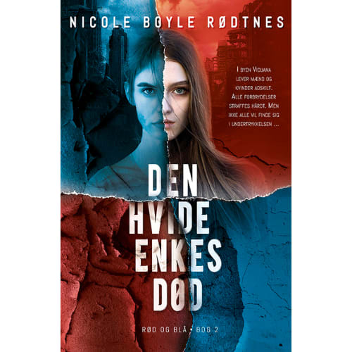 Den hvide enkes død - Rød og Blå 2 - Paperback