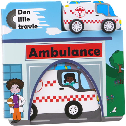 Den lille travle ambulance - Papbog