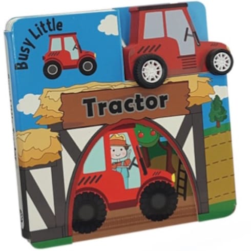 Den lille travle traktor - Papbog