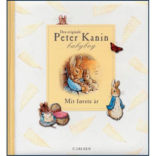 Den originale Peter Kanin babybog - Mit første år - Indbundet