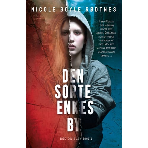 Den sorte enkes by - Rød og blå 1 - Paperback