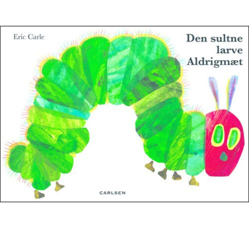 Den sultne larve Aldrigmæt - Papbog