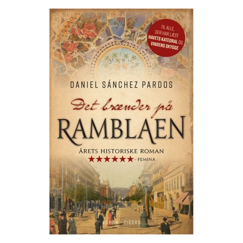 Det brænder på Ramblaen - Paperback