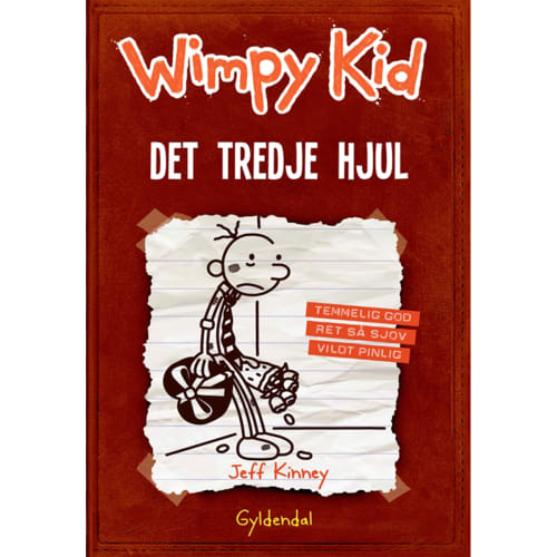 Billede af Det tredje hjul - Wimpy Kid 7 - Indbundet