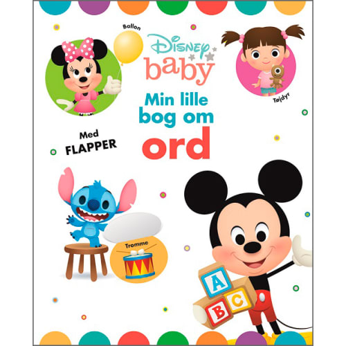 Billede af Disney Baby - Min lille bog om ord - Papbog hos Coop.dk