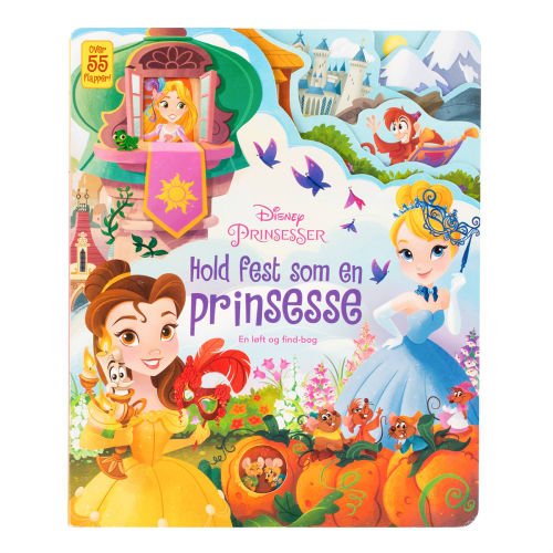 Disney - Hold fest som en prinsesse - Papbog