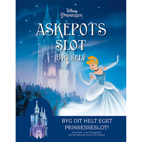 8: Disney Prinsesser - Askepots slot - Byg selv - Indbundet