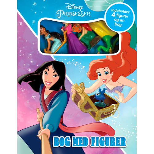 Disney Prinsesser - Papbog inkl. figurer 4 figurer