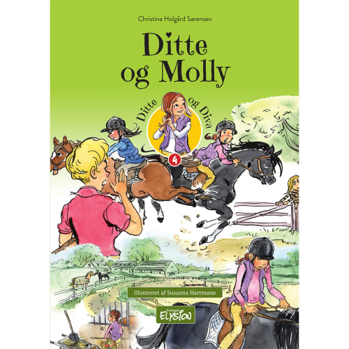 Ditte og Molly - Ditte og Diva 4 - Hardback