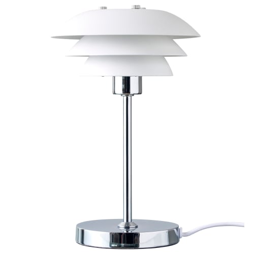 DybergLarsen bordlampe - DL16 - Mat hvid