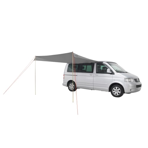 Easy Camp solsejl til bil – Canopy – Grå
