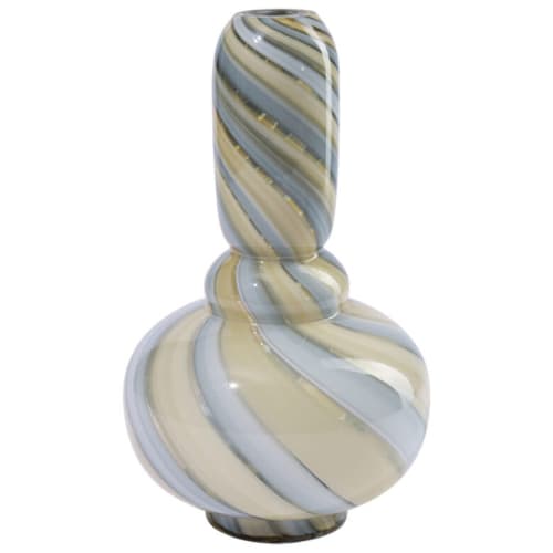 Eden Outcast glasvase - Twirl - Neutral/sandfarvet