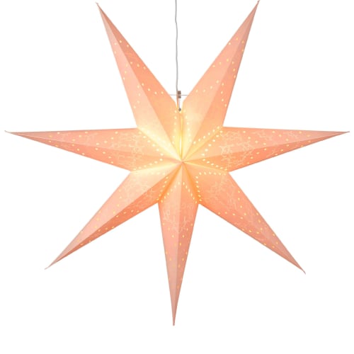 Eglo juleophæng - Sensy papirstjerne - Hvid