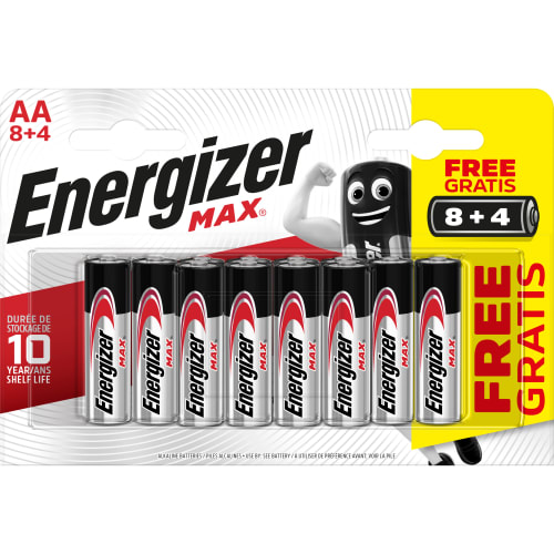 Energizer AA MAX-batterier