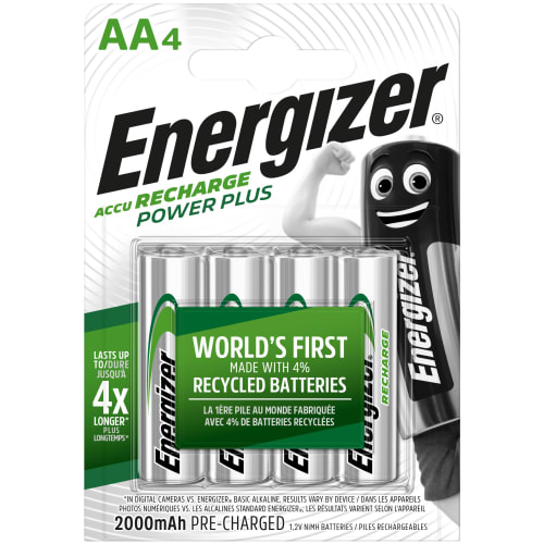 Energizer genopladelig AA-batterier